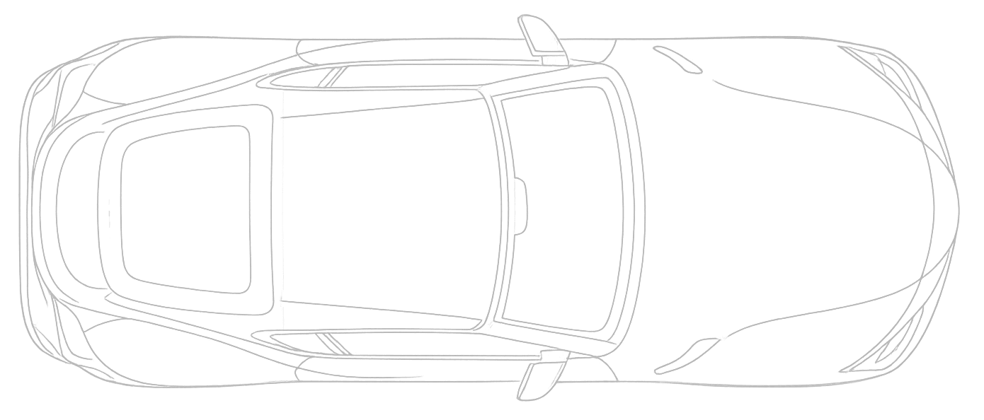 Toyota GR Supra A90 top-down blueprint