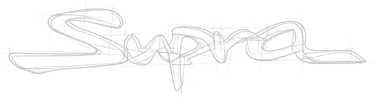 Toyota Supra script logo